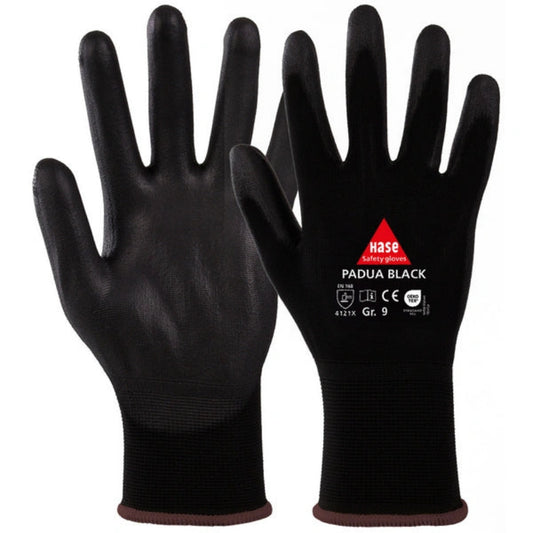Padua Black Montagehandschuhe