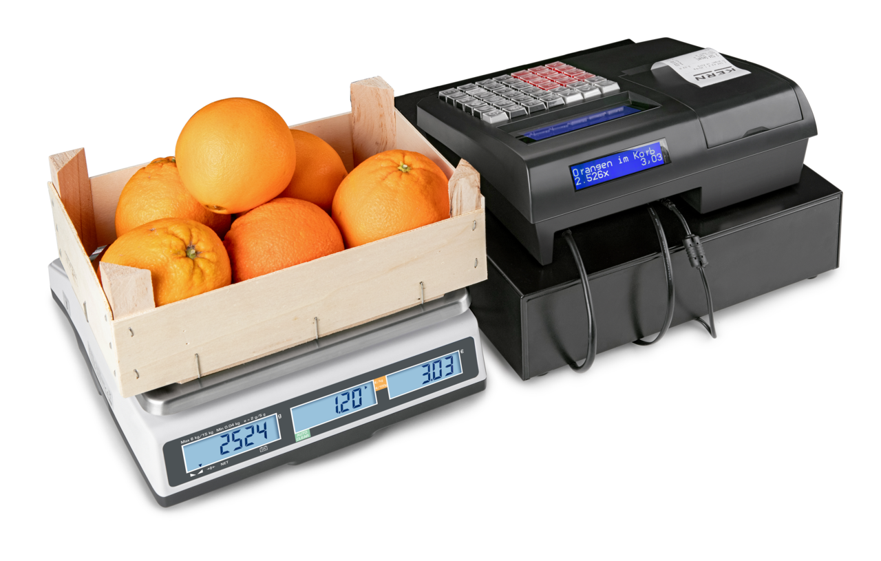 Preisrechnende Waage KERN RPB 3K3DM Produktbild
