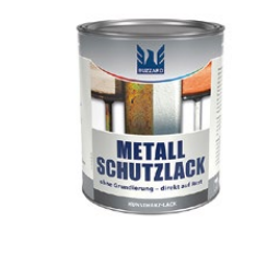 Metallschutzlack · gl 750ml Tiefschwarz RAL 9005